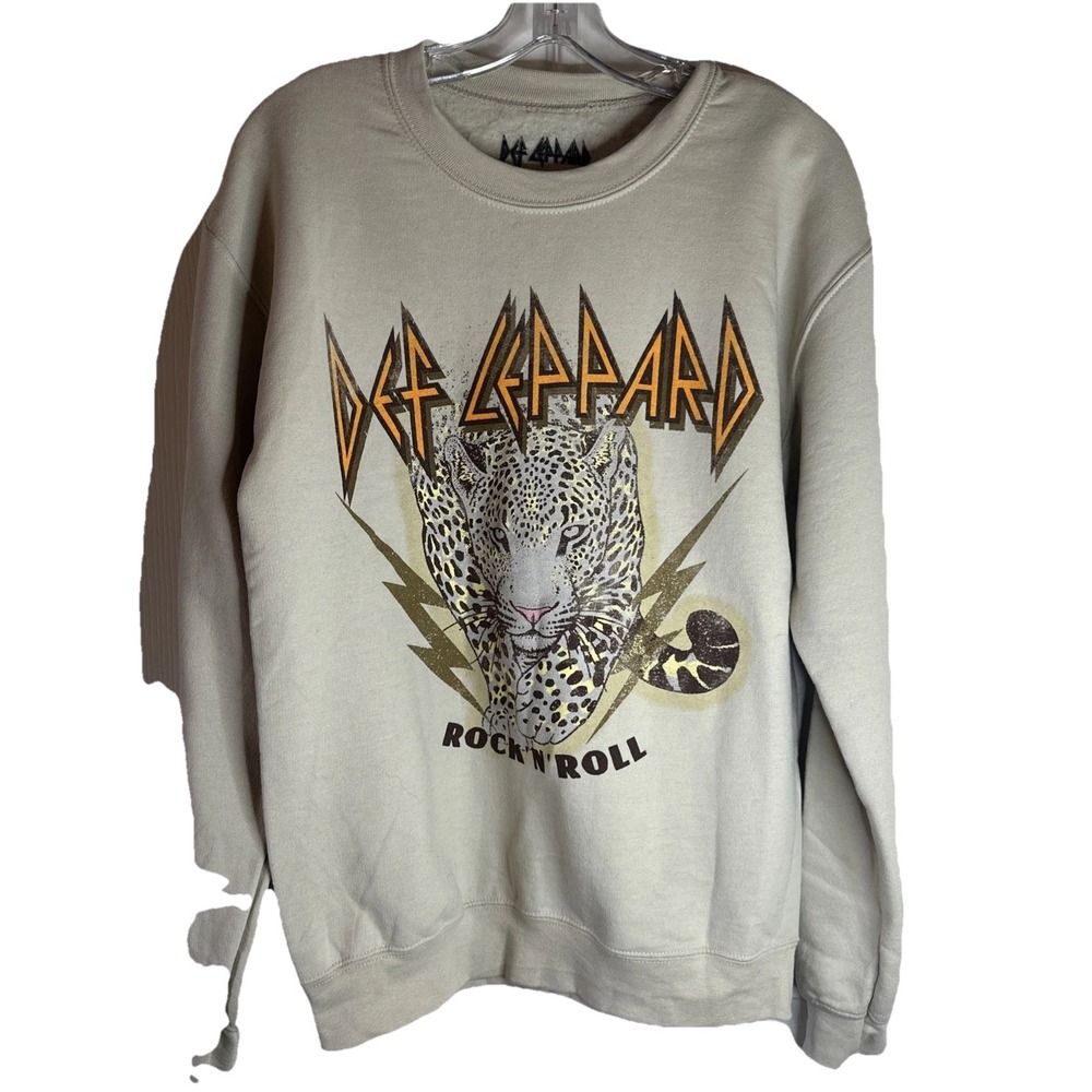 Def Leoppard Rock 'N Roll Sweatshirt Small‎
